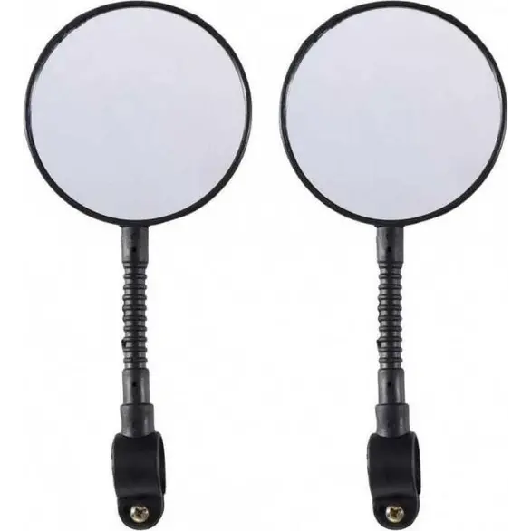 2x par de espejos retrovisores para manillar de bicicleta