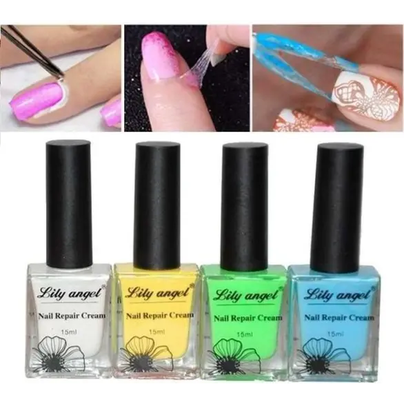 2x 10ml líquido nail stancil nail art anti manchas esmalte de dedos cutículas