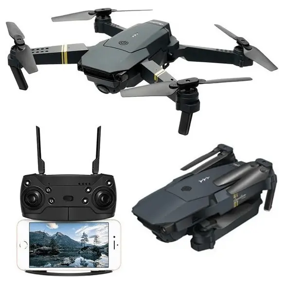 Mini Dron Cuadricóptero Plegable con Cámara 4K Cámara WIFI 998 Pro