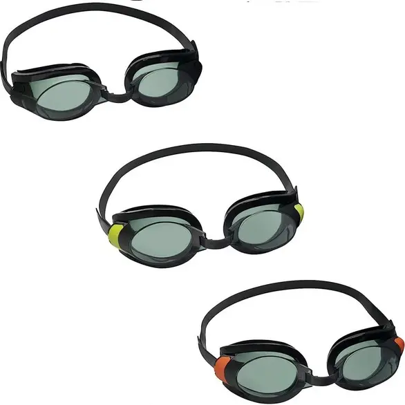 3x Gafas de Natación Mar Piscina antivaho Pro Silicona Anti-UV