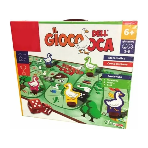 El juego del ganso Classic Juego de mesa para adultos y niños familia