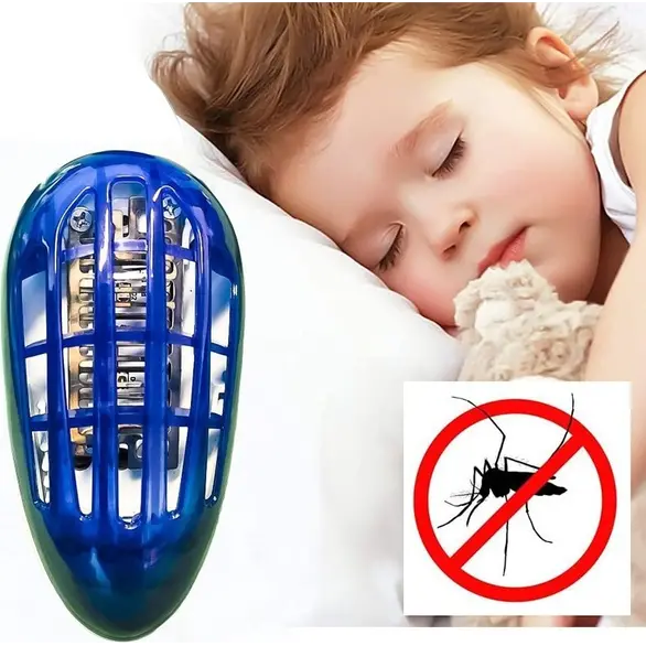Mosquitera eléctrica ataque directo Lámpara LED Relámpago Insectos Mosquitos