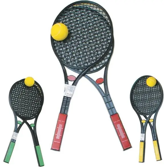 Set Par de Raquetas de Tenis con Pelota Niños Adultos Color 2 Jugadores