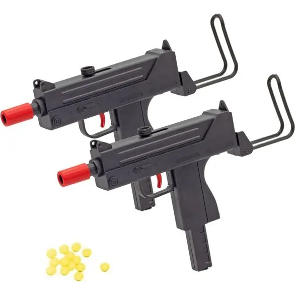 Ametralladoras Ametralladoras 2PCS Toy Shoots Pellets 6mm AirSoft juego infantil
