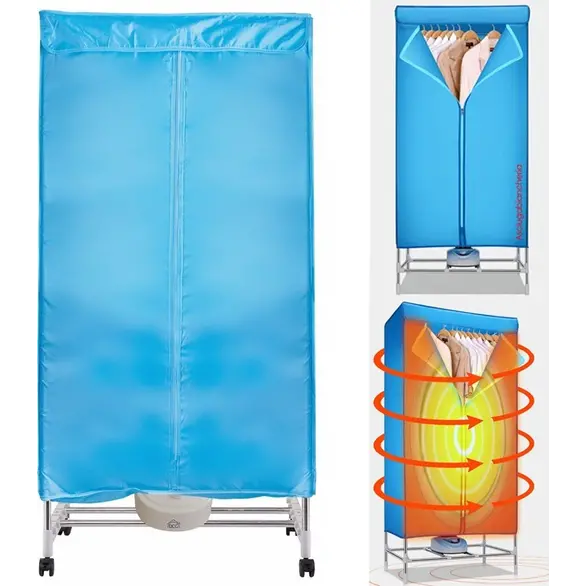 Secador de lavandería de aire rectangular SB8326 Secador de globo de 1000 W