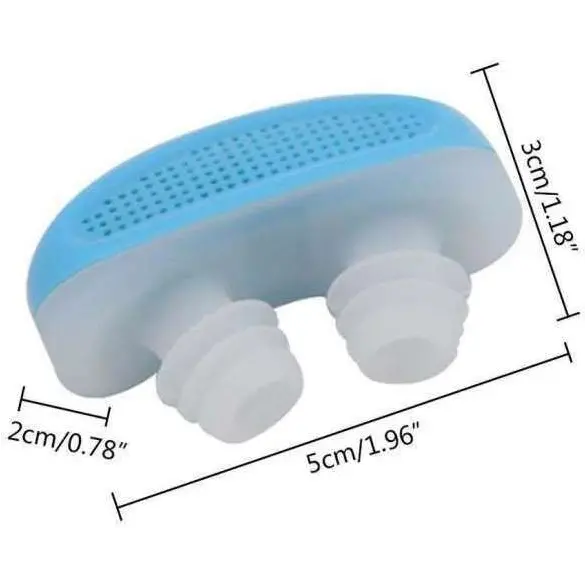 Dispositivo antirronquidos 2 en 1 purificador aire silicona ayuda para dormir