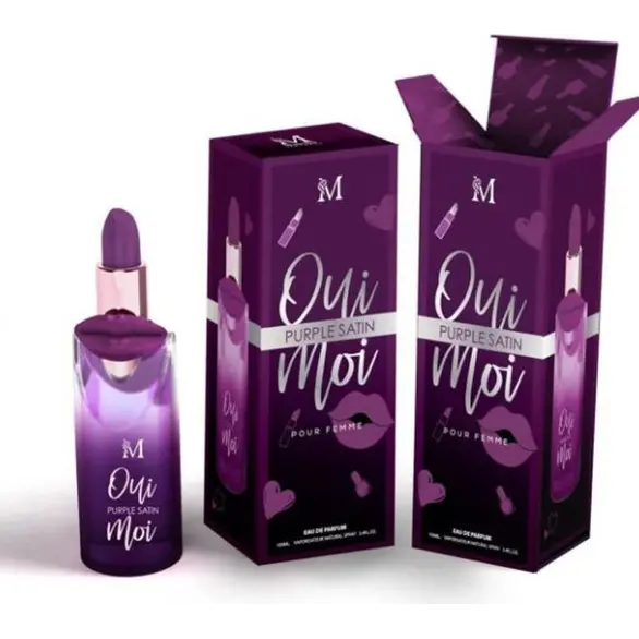 Perfume de Mujer Oui Moi Purple Satin Eau de Parfum pour Femme 100 ml Regalo