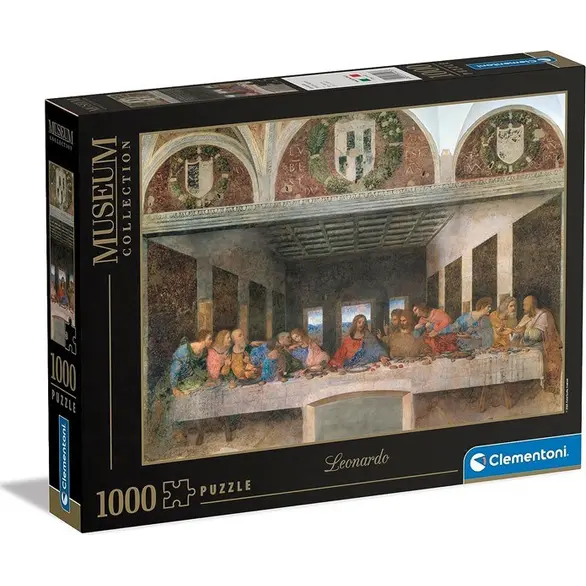 Puzzle 1000 Piezas Colección Museo La Última Cena de Leonardo Adulto 50x69cm
