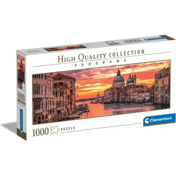 Puzzle 1000 Piezas Gran Canal de Venecia Colección Panorama 98x33cm 14 años+