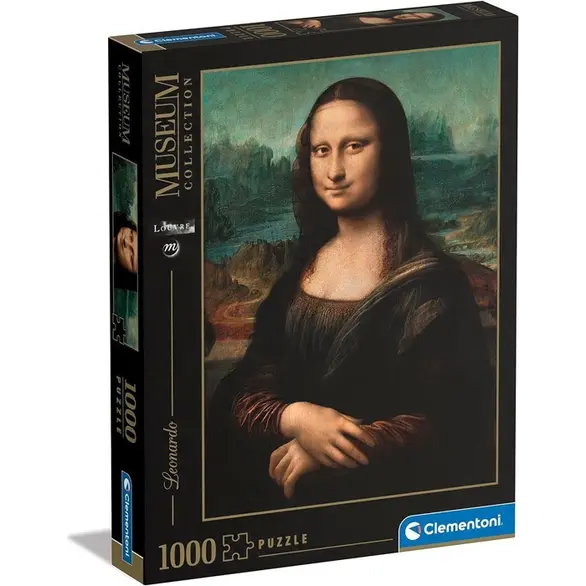 Puzzle 1000 Piezas Mona Lisa de Leonardo da Vinci Colección Museo 69x50 cm