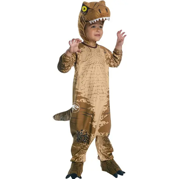 Disfraz de dinosaurio carnaval vestido animal T-REX unisex niños 2-3 años