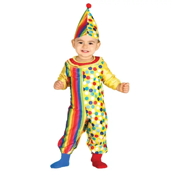 Disfraz carnaval payaso disfraz clown recién nacido 12-24 meses Halloween...