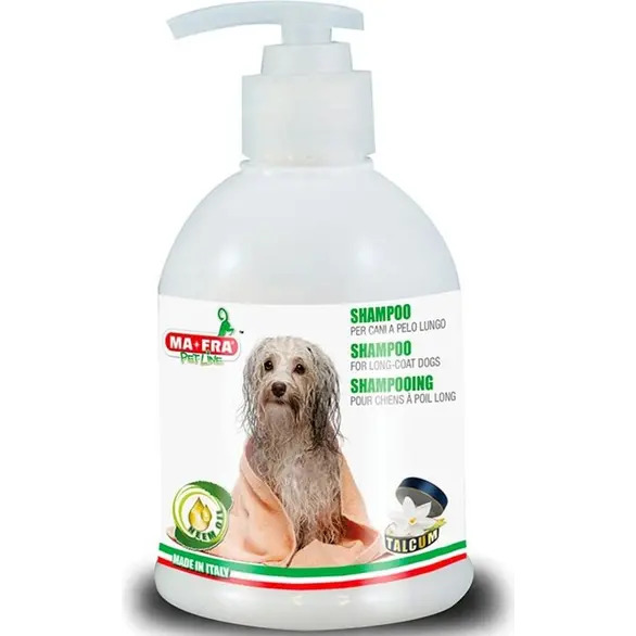 MAFRA Dog care champú para perros de pelo largo aporta suavidad y limpieza...