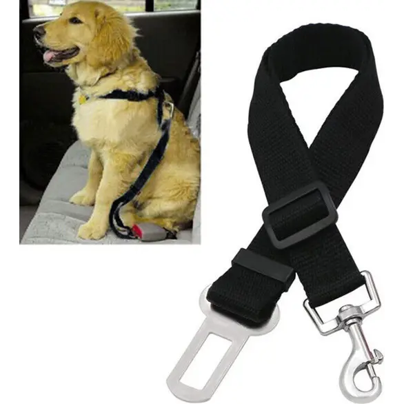 Cinturón de seguridad para perros Correa ajustable Collar universal para...