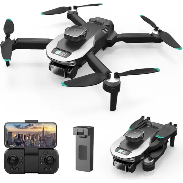 Drone S150 4K Cámara GPS Evitación de obstáculos profesional con motor sin...