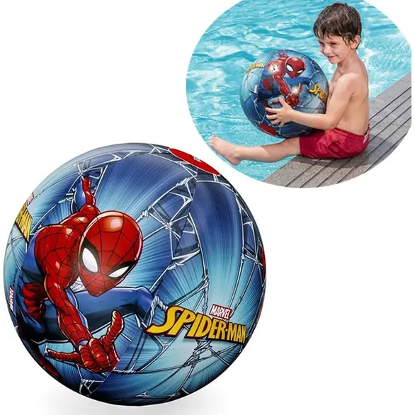 Pelota hinchable Spider-Man 51cm niños piscina de mar jardín de verano