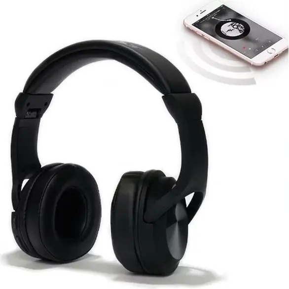 Auriculares inalámbricos Bluetooth 5.0 Radio FM TF Smartphone PC Micrófono