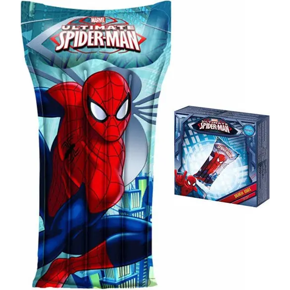 Colchón Infantil Spiderman 119x61cm Hinchable Juego de Mar y Piscina 98005