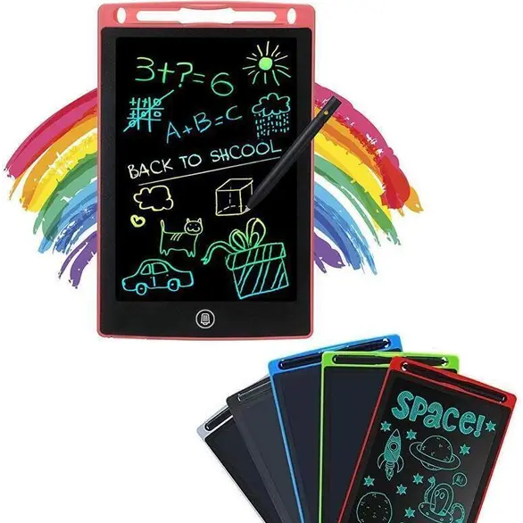 Tableta gráfica Pizarra digital LCD Tableta Escritura Dibujo Pad Niños 16"