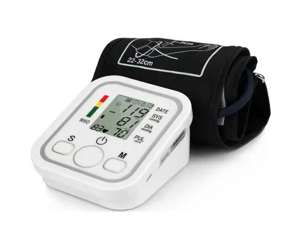 Monitor de presión arterial de Brazo electrónico digital Micro computadora