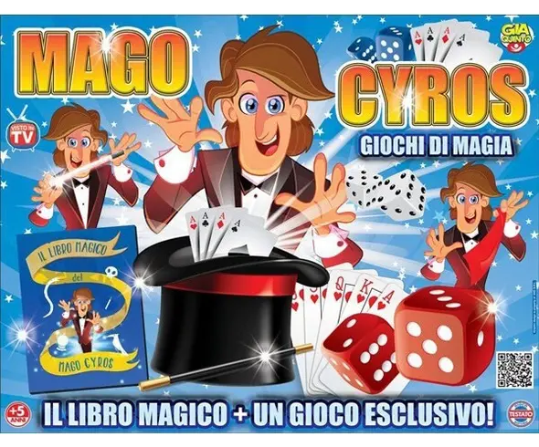Juegos de Prestigio y Magia Mago Cyros Caja de Trucos de magia para Niños