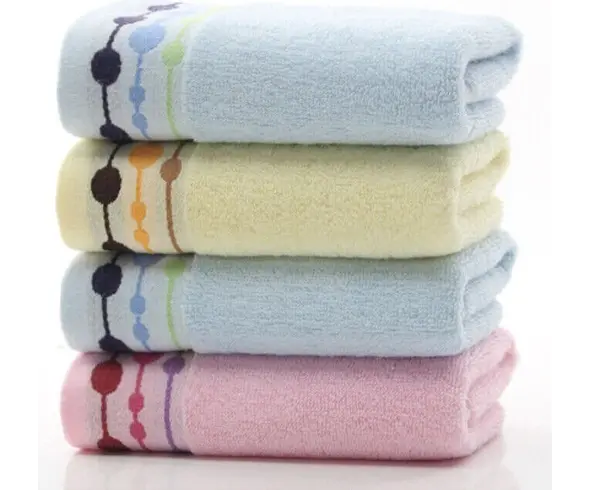 Juego de 12 toallas faciales de algodón de colores suaves, 75x35cm, baño de...