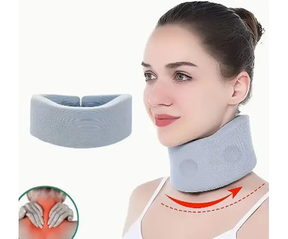 Collar cervical suave para banda para el cuello Soporte de cuello ajustable...