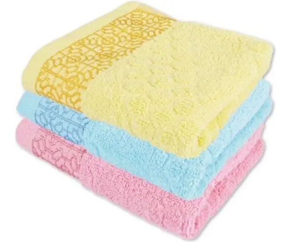 Juego de 12 toallas faciales de algodón de colores suaves, 75x35 cm, baño de...