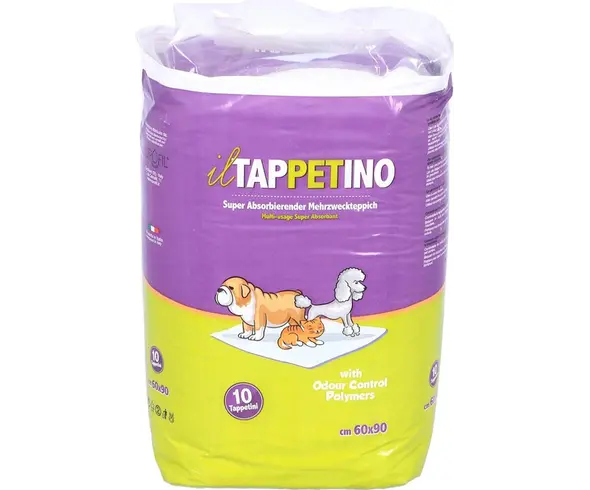 10x Esterillas higiénicas absorbentes para perros y gatos para mascotas 60x90 cm