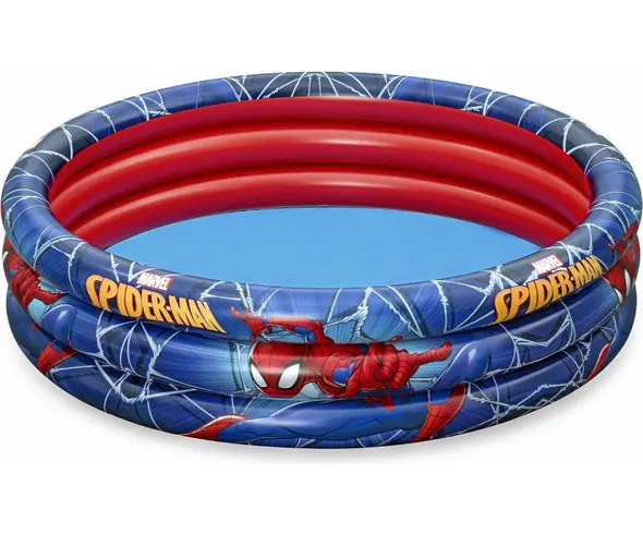 Piscina Hinchable Redonda para Niños Spiderman 122x30 cm Marvel