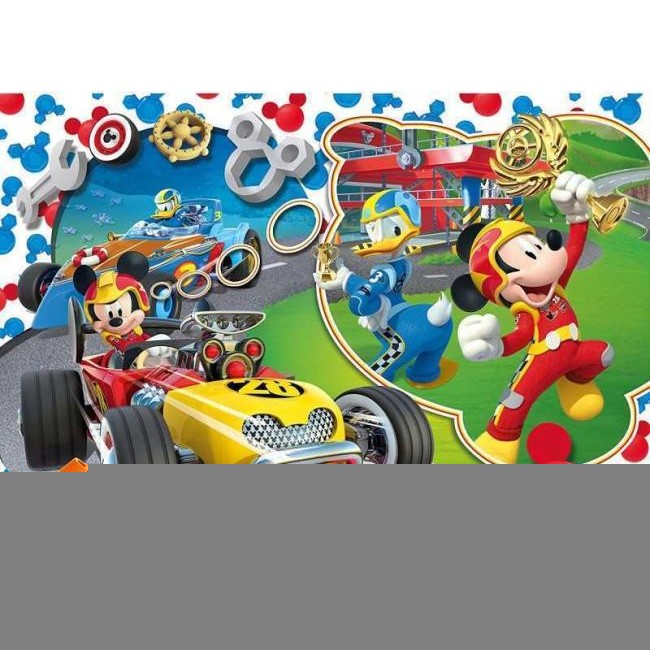 Puzzle 30 piezas Maxi Disney Mickey y Roadster Racers Clementoni Kids 2