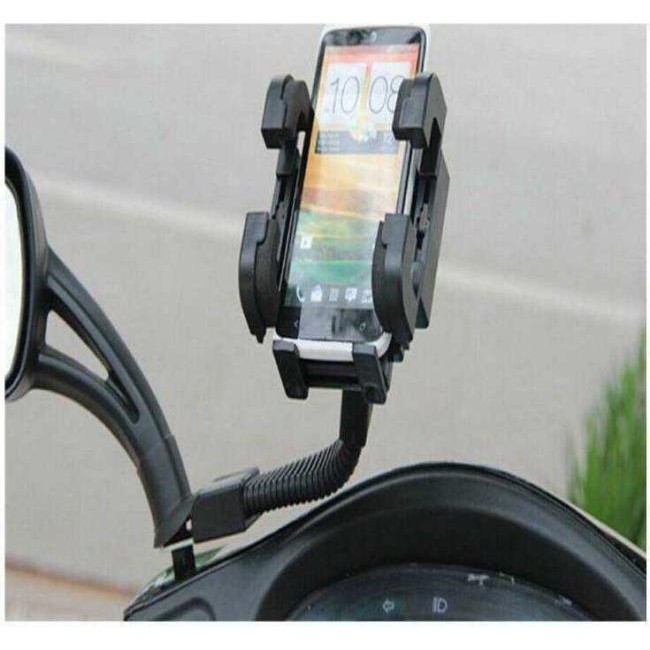 Soporte para teléfono móvil Vespa scooter en espejo retrovisor ajustable 2