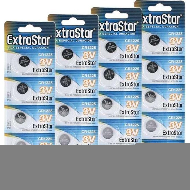 20 pilas de botón de litio Extrastar CR1632 de 3 V CR 1632