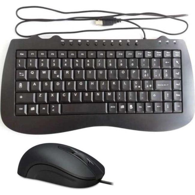 PC con cable Kit de mouse de teclado USB Cable USB Teclado multimedia...