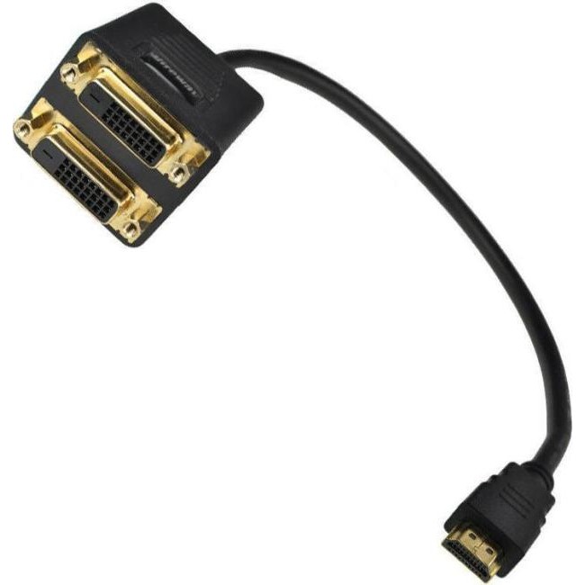 HDMI Male Splitter DVI Hembra Video Cables TV PC Console Cable