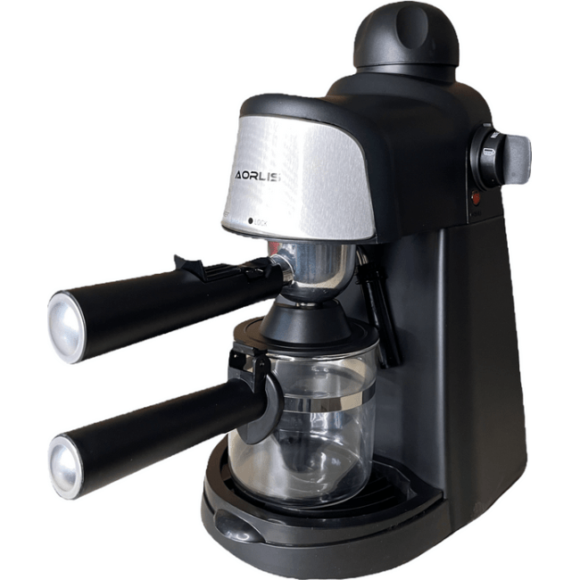 Máquina de café espresso profesional 800W Espumador de leche de café molido...