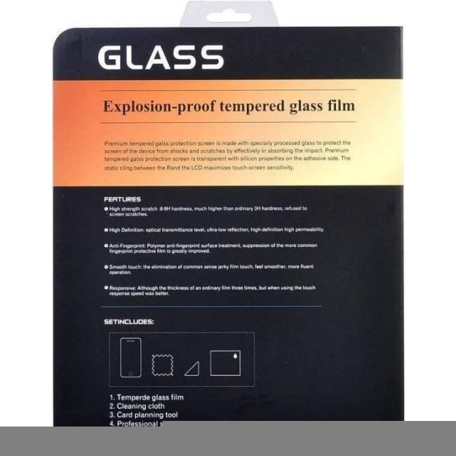 Película protectora en protector de pantalla de vidrio templado 6