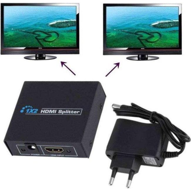 hdmi 1.4 splitter splitter alta resolución 3d 2 tv dvd tv salidas 5