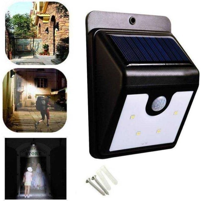 2x lámpara solar para exteriores, jardín interior, foco fotovoltaico, sensor...