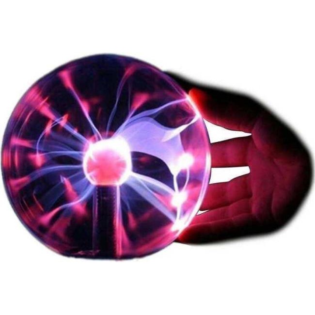 Lámpara de bola de plasma descarga eléctrica rayo toma de bola 220v - bruja...
