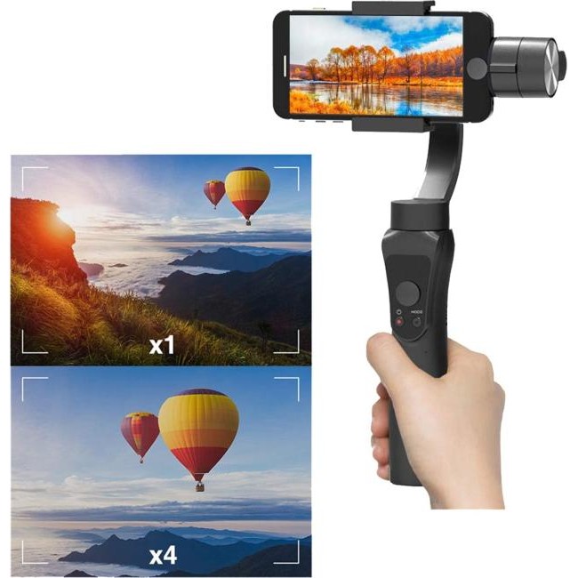 Estabilizador de smartphone para imágenes, fotos, videos, movimientos, mango...