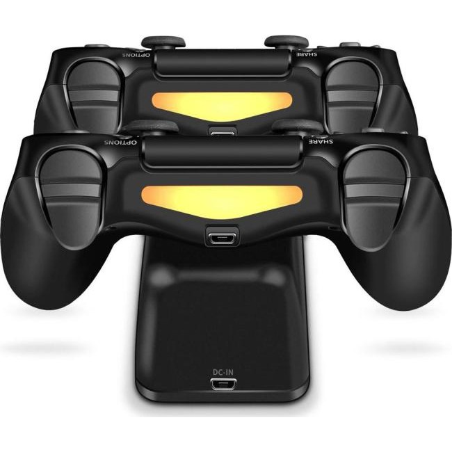 Cargador doble Joypad para Playstation 4 PS4 controlador dualshock 2 micro...