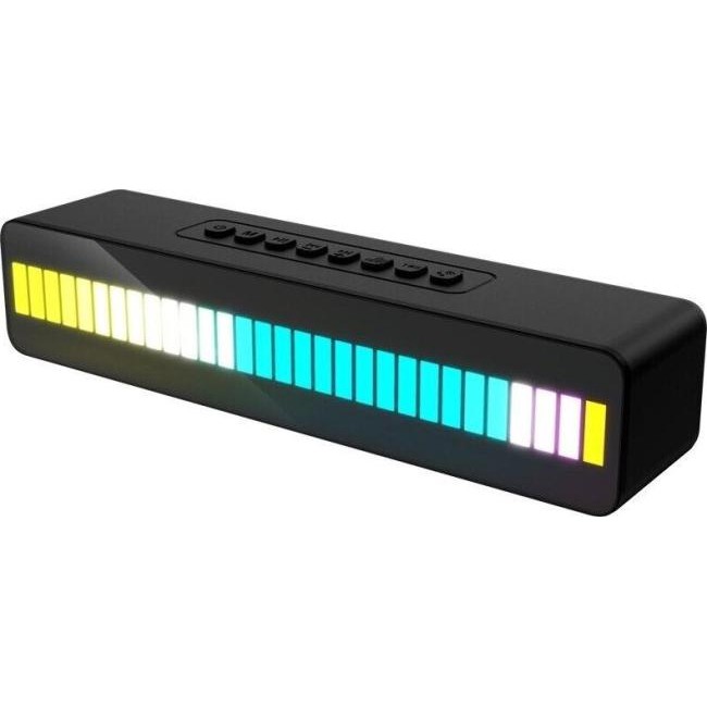 Altavoz altavoz Bluetooth con ritmo de música LED RGB BARRA DE SONIDO 5 modos...