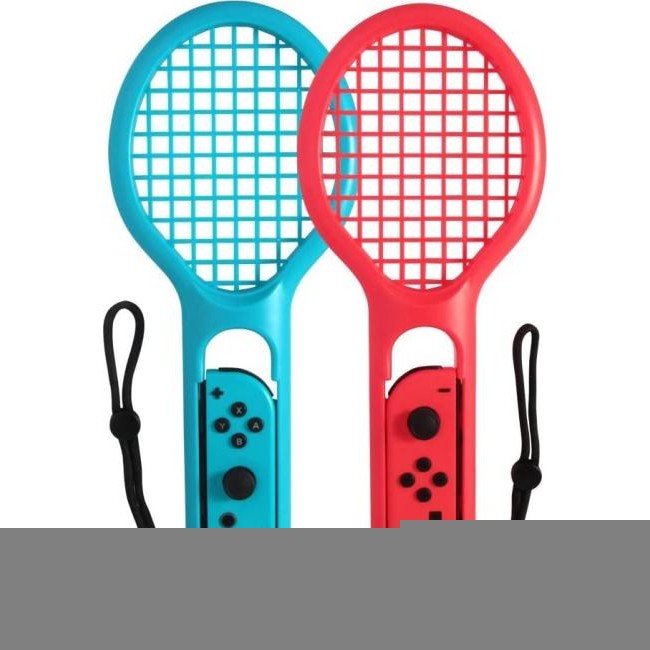2x raquetas de tenis Nintendo Switch Joy-Con interruptor raqueta deporte...