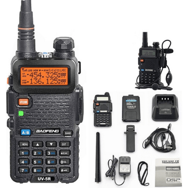 BOAFENG UV-5r VHF/UHF radio transceptor de radio de doble banda...