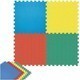4 alfombrillas puzle para niños 60x60 cm Alfombrilla de goma de colores para...