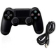 Joystick con cable usb controlador de juegos compatible con ps4 juego de...