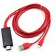 USB a AV HDMI HDTV Tv Cable Lightning Transmisión de carga 1080p 2M Juegos...