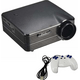 P2P Mini Proyector MMX 16 Juegos Joystick Resolución 680x480 TV Proyectos de...